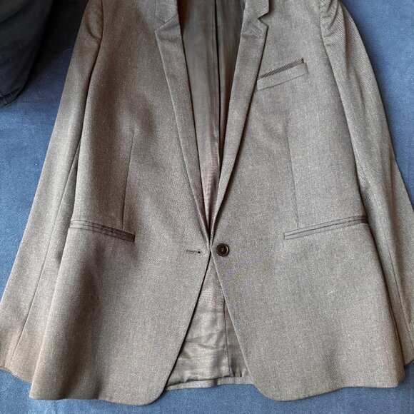The Kooples Dark Grey Blazer Size 36 (women's medium) - Picture 4 of 8